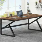 Long Computer Desk, White Oak_02