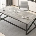 Long Computer Desk, Light Grey Oak_03