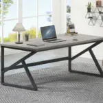 Long Computer Desk, Light Grey Oak_04