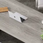 Y Shaped Leg Computer Desk, Light Grey Oak 55 Inch_03