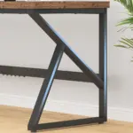 Long Computer Desk, White Oak_07