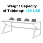 Long Computer Desk, Black Oak_10