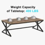 70.86 Inch Computer Desk, Rustic Oak_10