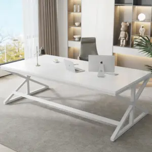 70.86 Inch Computer Desk, White Oak_01