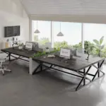 70.86 Inch Computer Desk, Dark Gray Oak_04