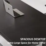 70.86 Inch Computer Desk, Black Oak _08