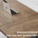 70.86 Inch Computer Desk, Rustic Oak_08