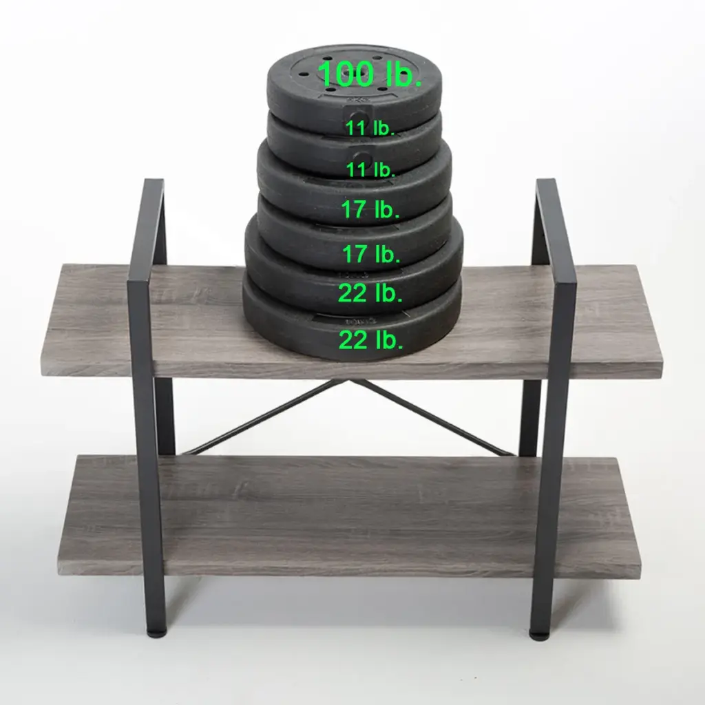 BC02 – Shelf Rustic Industrial Bookshelf, Wood And Metal 结果