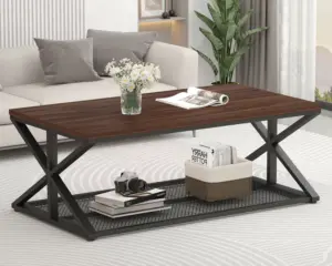 Coffee Table with Storage, Walnut, 47 Inch_01