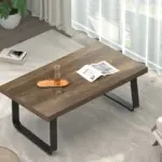 Minimalist Coffee Table, Rustic Oak, 39 Inch_02