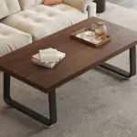 Minimalist Coffee Table, Walnut, 47 Inch_02