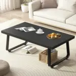 Minimalist Coffee Table, Black Oak, 47 Inch_02