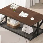 Coffee Table with Storage, Walnut, 47 Inch_03