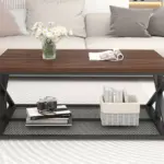 Coffee Table with Storage, Walnut, 47 Inch_05