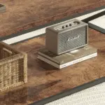 2 Tier Coffee Table with Shelf, Rustic Brown, 47 Inch_06