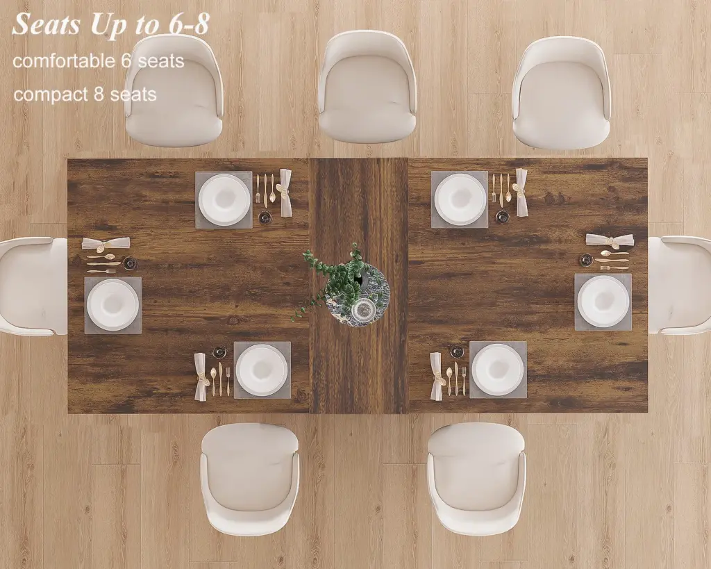 78.74 Inch Dining Table 02