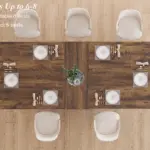 78.74 Inch Dining Table 02