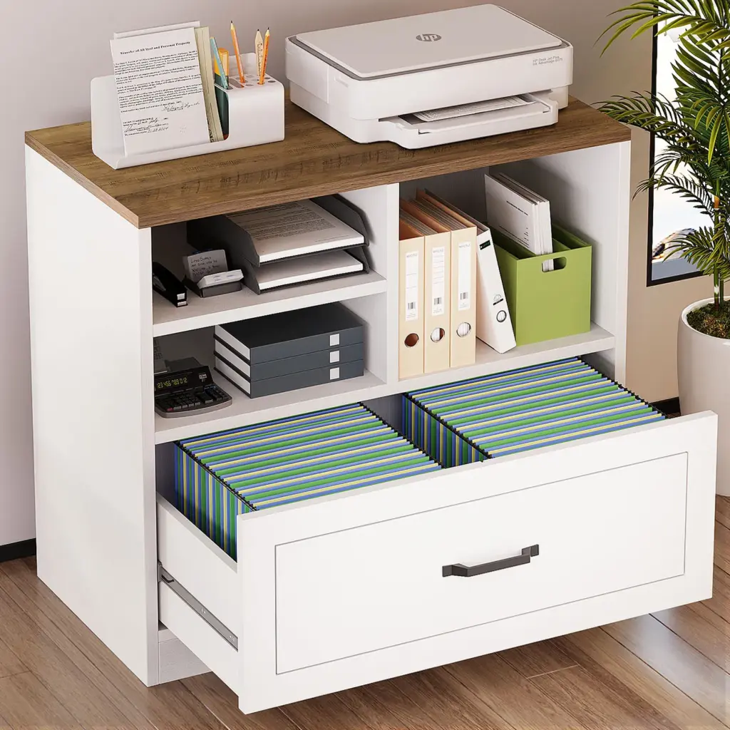 Lateral File Cabinet with Drawer_14