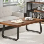 Solid Wood Coffee Table, 47 Inch_02