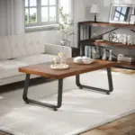 Solid Wood Coffee Table, 39 Inch_04