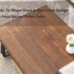 Solid Wood Coffee Table, 47 Inch_04
