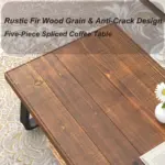 Solid Wood Coffee Table, 39 Inch_07