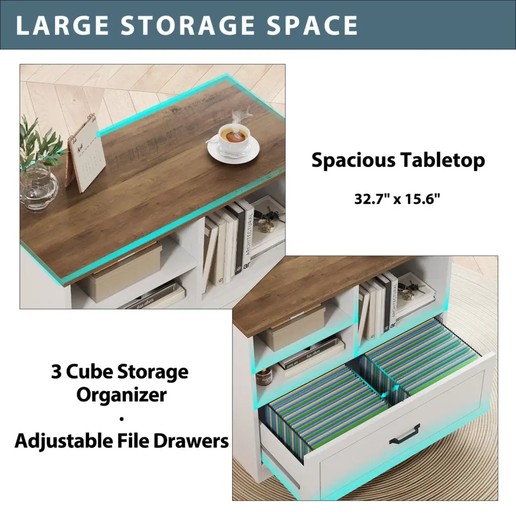 Lateral File Cabinet with Drawer_09