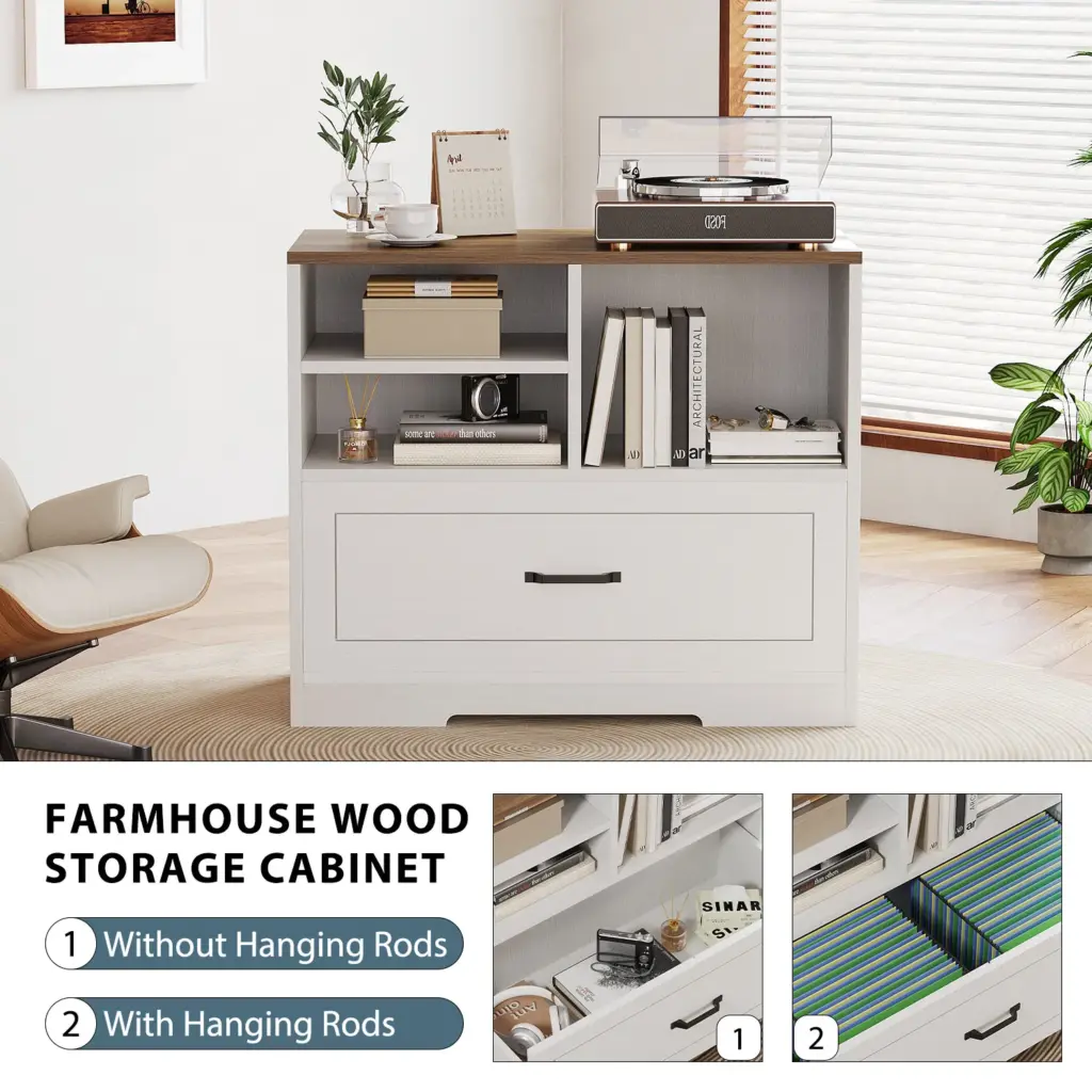 Lateral File Cabinet with Drawer_10