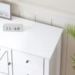 Chest of Drawers Storage Organizer, White Oak_05