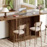 70.9 Inch Console Table, Rustic Brown_07