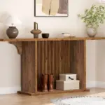 70.9 Inch Console Table, Rustic Brown_08