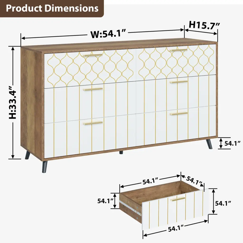 Modern 6 Drawer Dresser_07