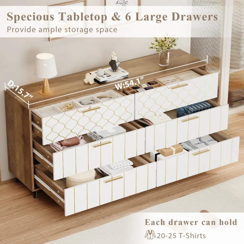 Modern 6 Drawer Dresser_08