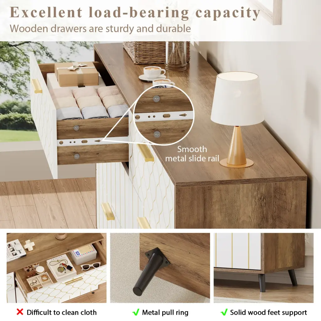 Modern 6 Drawer Dresser_09